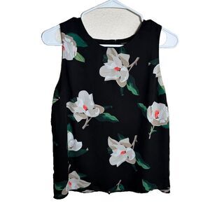 Banana Republic Tank Top Women's XS Floral Sleeveless Printed Career Shirt